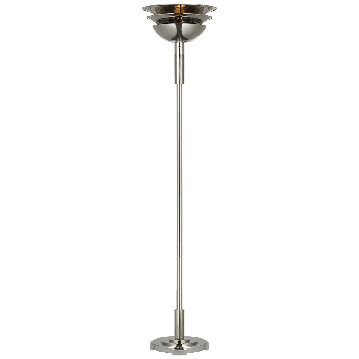 Ralph Lauren - RL 1050PN - LED Floor Lamp - Langton - Polished Nickel