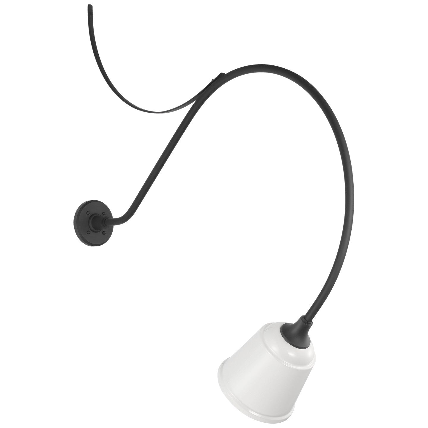 Visual Comfort Signature - TOB 2807MBK/S5-WHT - LED Barn Light - Academy Barn Light - Matte Black