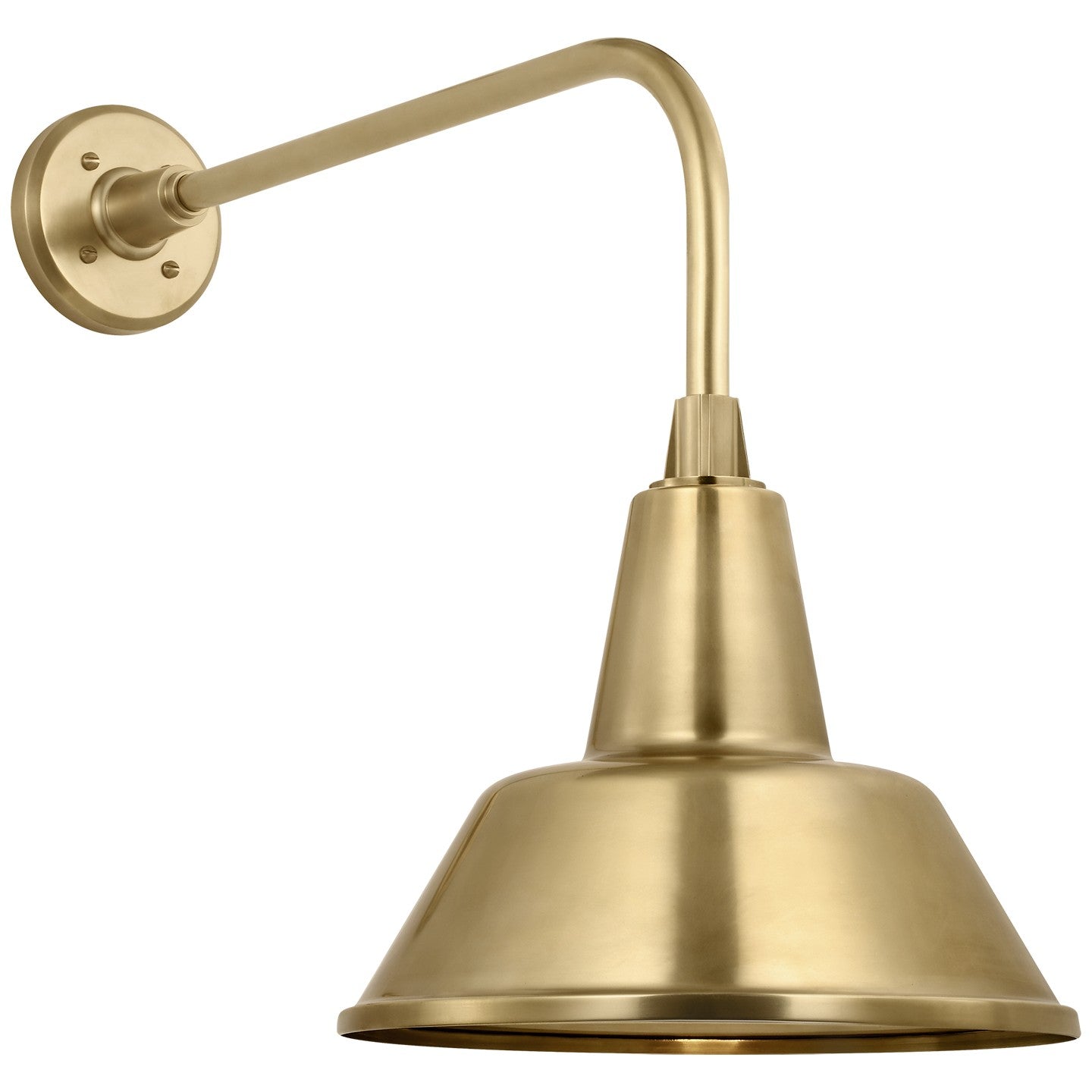 Visual Comfort Signature - TOB 2809HAB/S1-HAB - LED Barn Light - Academy Barn Light - Hand-Rubbed Antique Brass