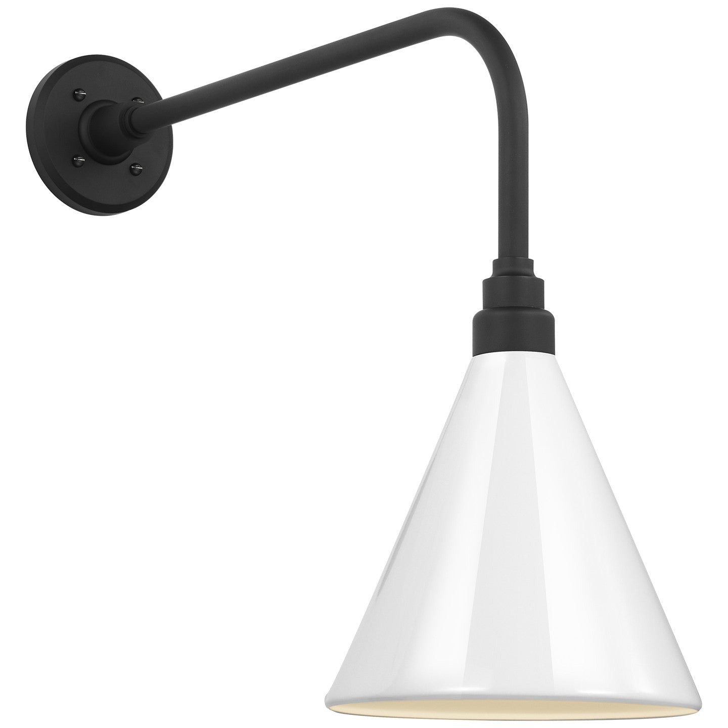 Visual Comfort Signature - TOB 2809MBK/S10-WHT - LED Barn Light - Academy Barn Light - Matte Black