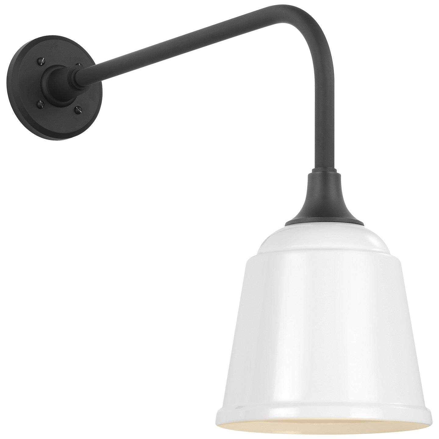 Visual Comfort Signature - TOB 2809MBK/S5-WHT - LED Barn Light - Academy Barn Light - Matte Black