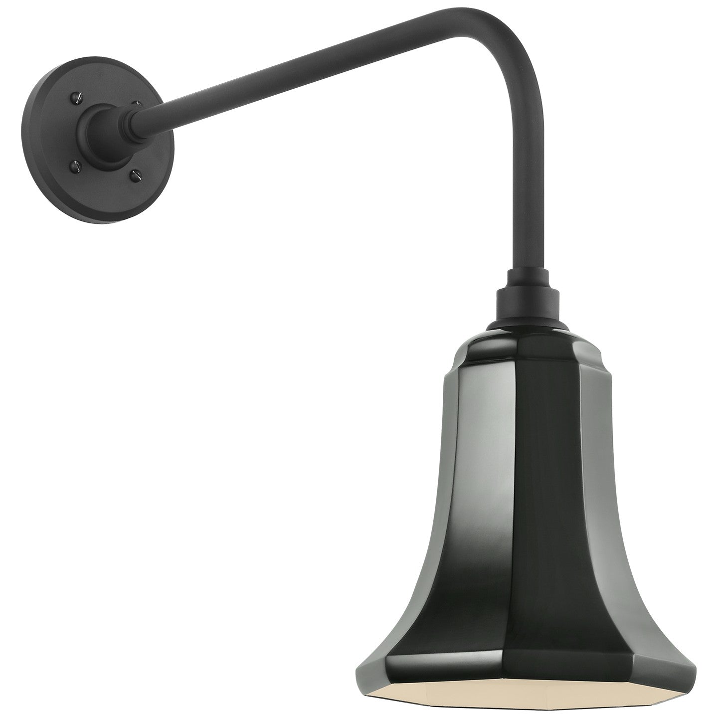Visual Comfort Signature - TOB 2809MBK/S8-G - LED Barn Light - Academy Barn Light - Matte Black