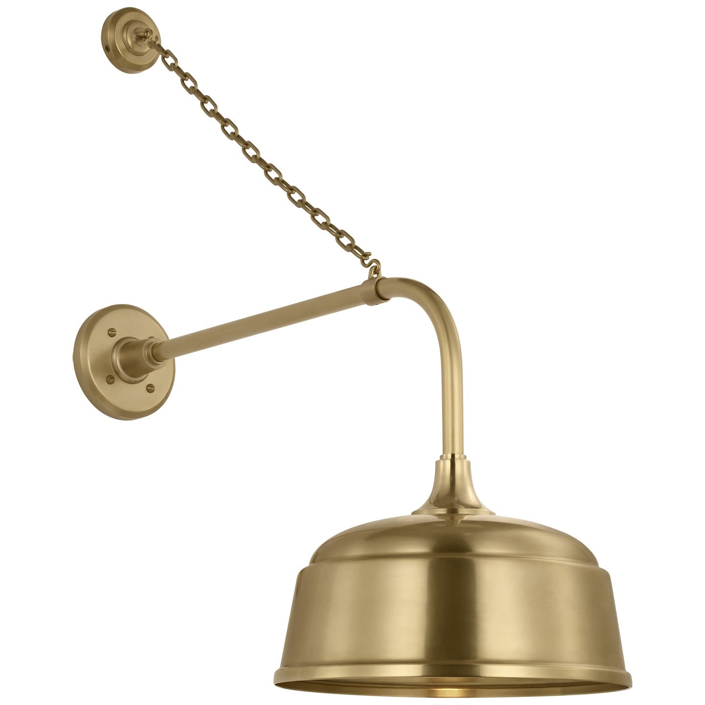 Visual Comfort Signature - TOB 2810HAB/S6-HAB - LED Barn Light - Academy Barn Light - Hand-Rubbed Antique Brass