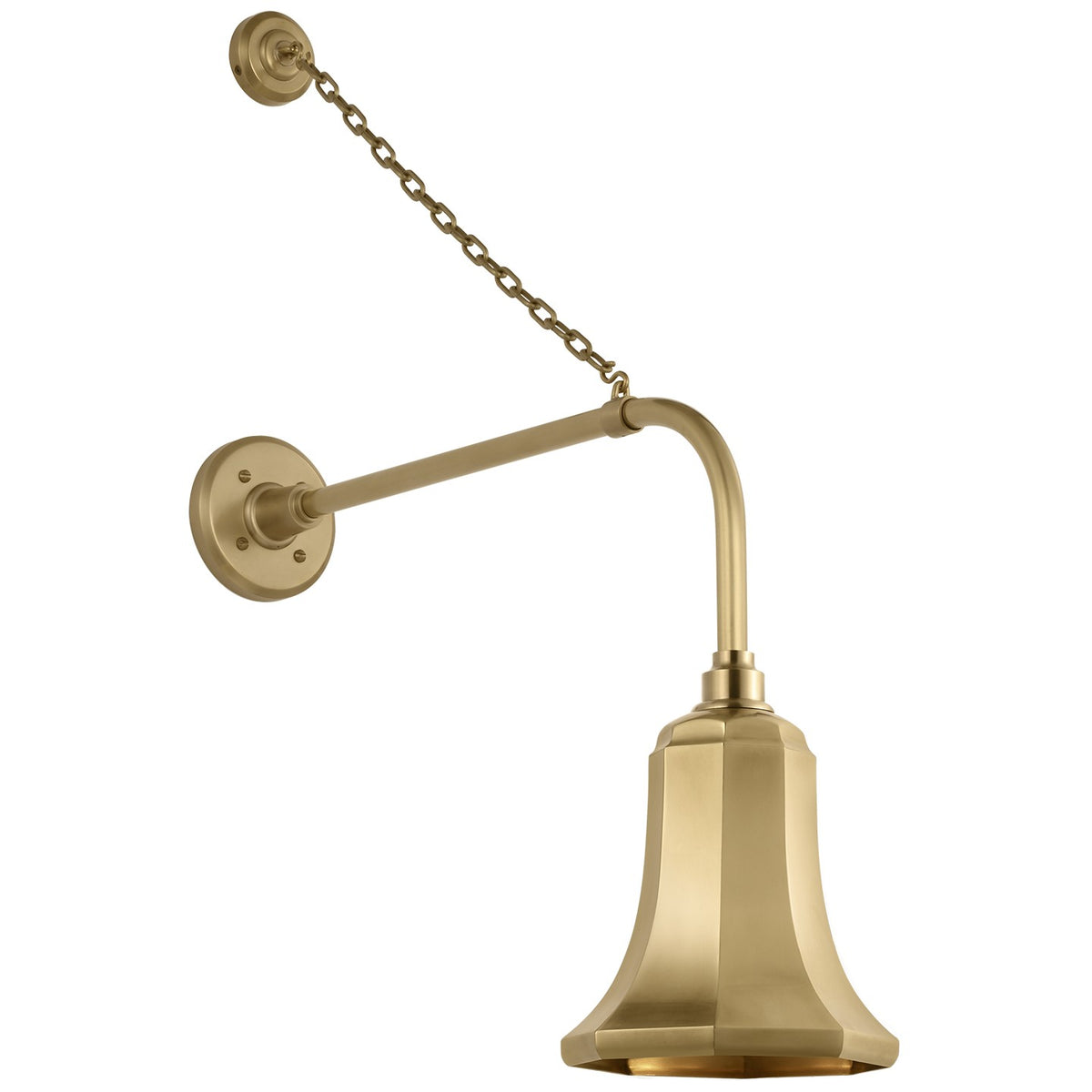 Visual Comfort Signature - TOB 2810HAB/S8-HAB - LED Barn Light - Academy Barn Light - Hand-Rubbed Antique Brass