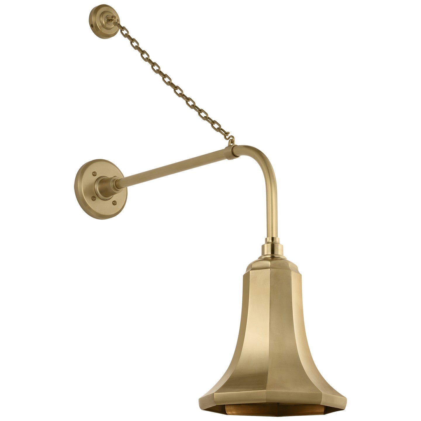Visual Comfort Signature - TOB 2810HAB/S9-HAB - LED Barn Light - Academy Barn Light - Hand-Rubbed Antique Brass