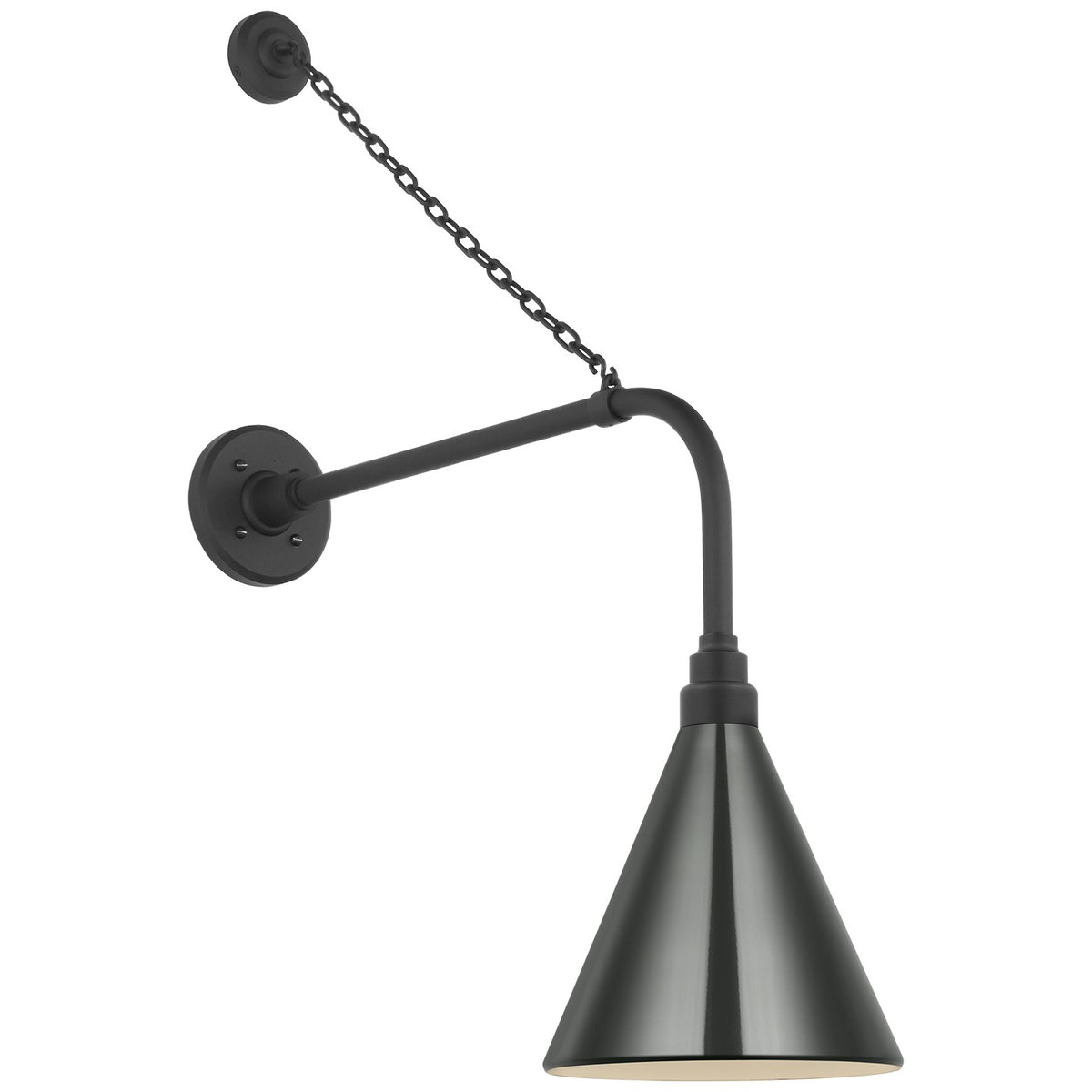 Visual Comfort Signature - TOB 2810MBK/S10-G - LED Barn Light - Academy Barn Light - Matte Black