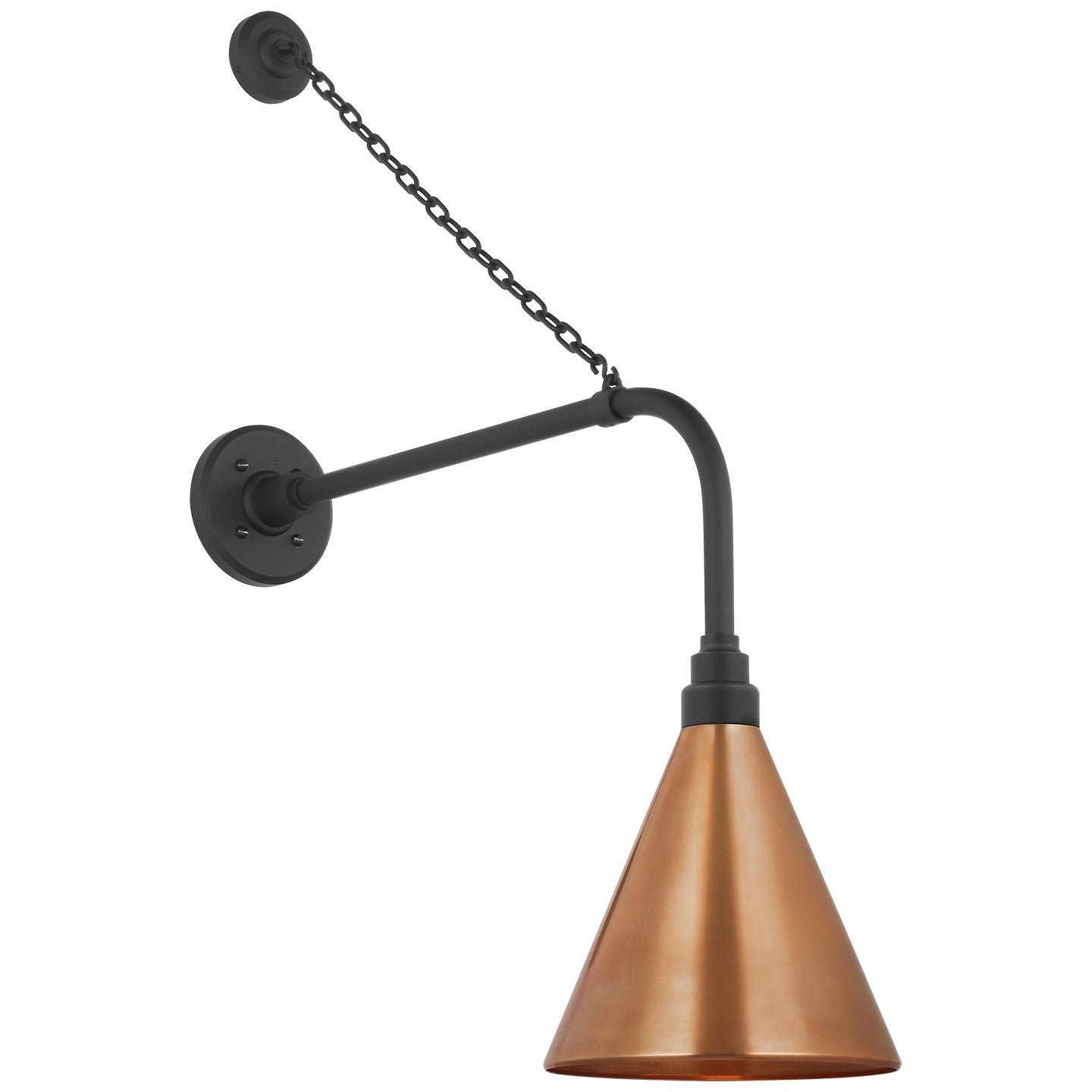 Visual Comfort Signature - TOB 2810MBK/S10-SC - LED Barn Light - Academy Barn Light - Matte Black