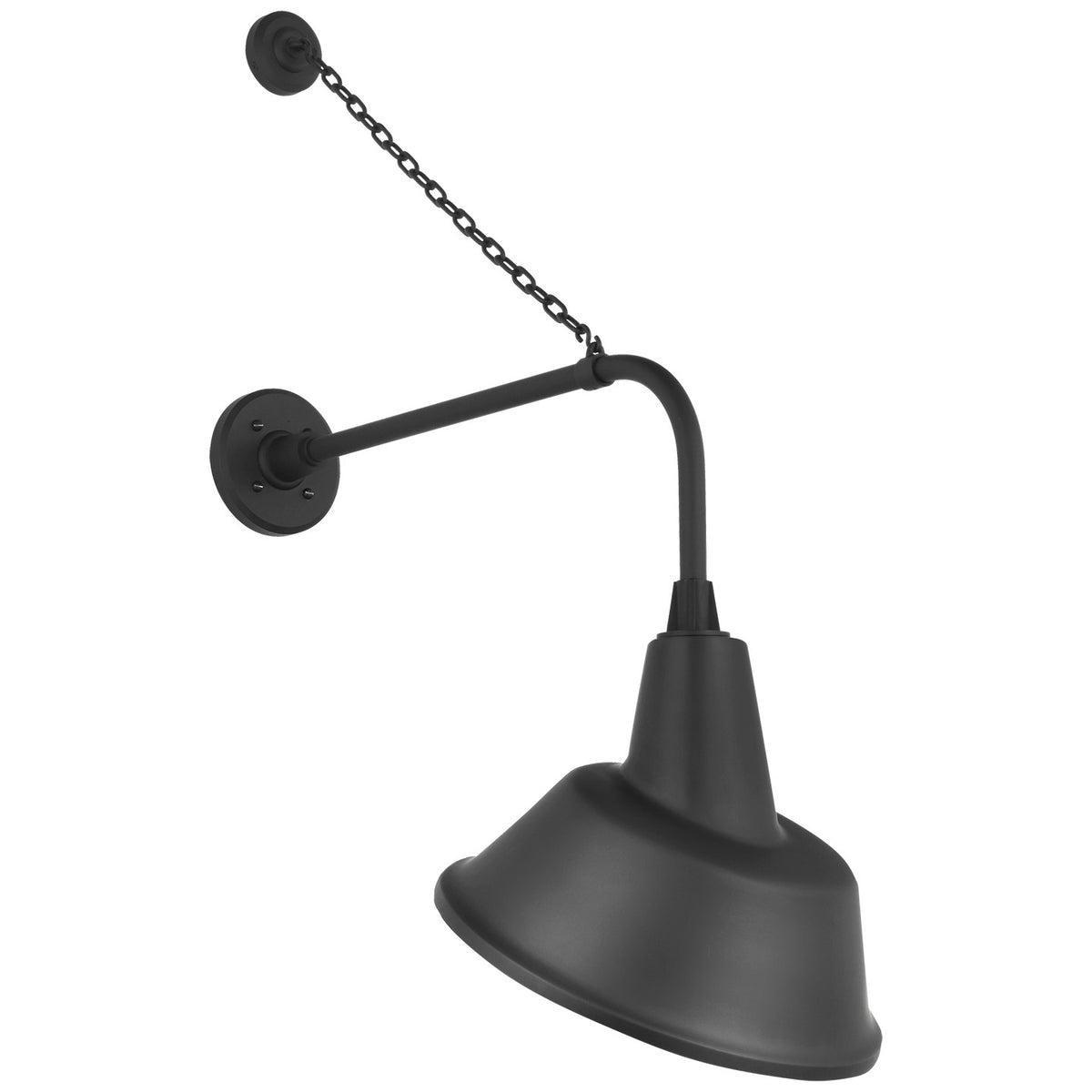 Visual Comfort Signature - TOB 2810MBK/S3-MBK - LED Barn Light - Academy Barn Light - Matte Black