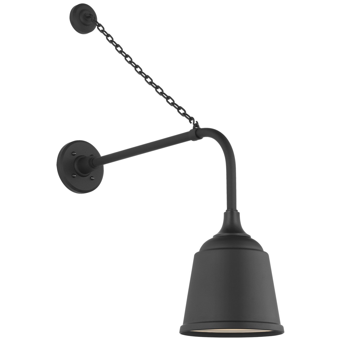 Visual Comfort Signature - TOB 2810MBK/S5-MBK - LED Barn Light - Academy Barn Light - Matte Black