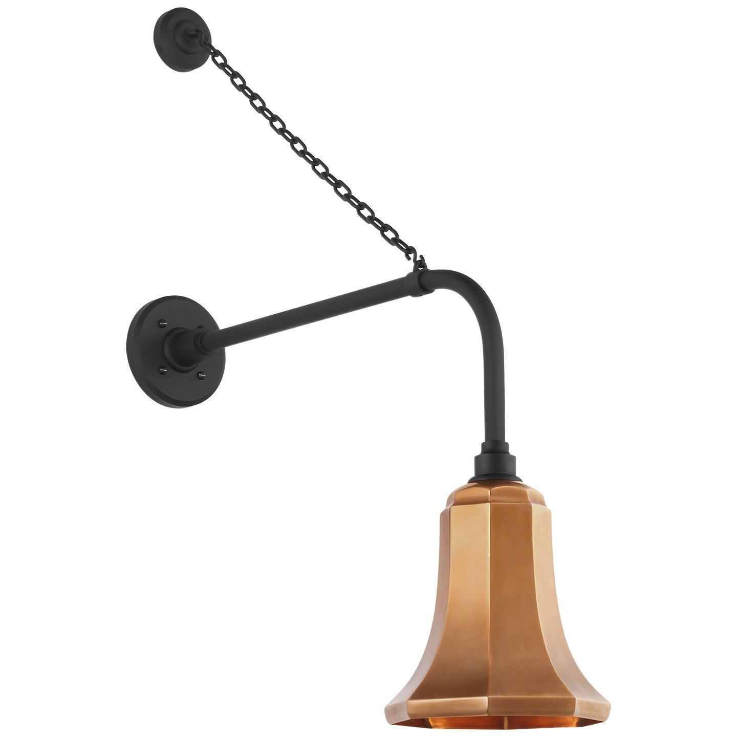 Visual Comfort Signature - TOB 2810MBK/S8-SC - LED Barn Light - Academy Barn Light - Matte Black