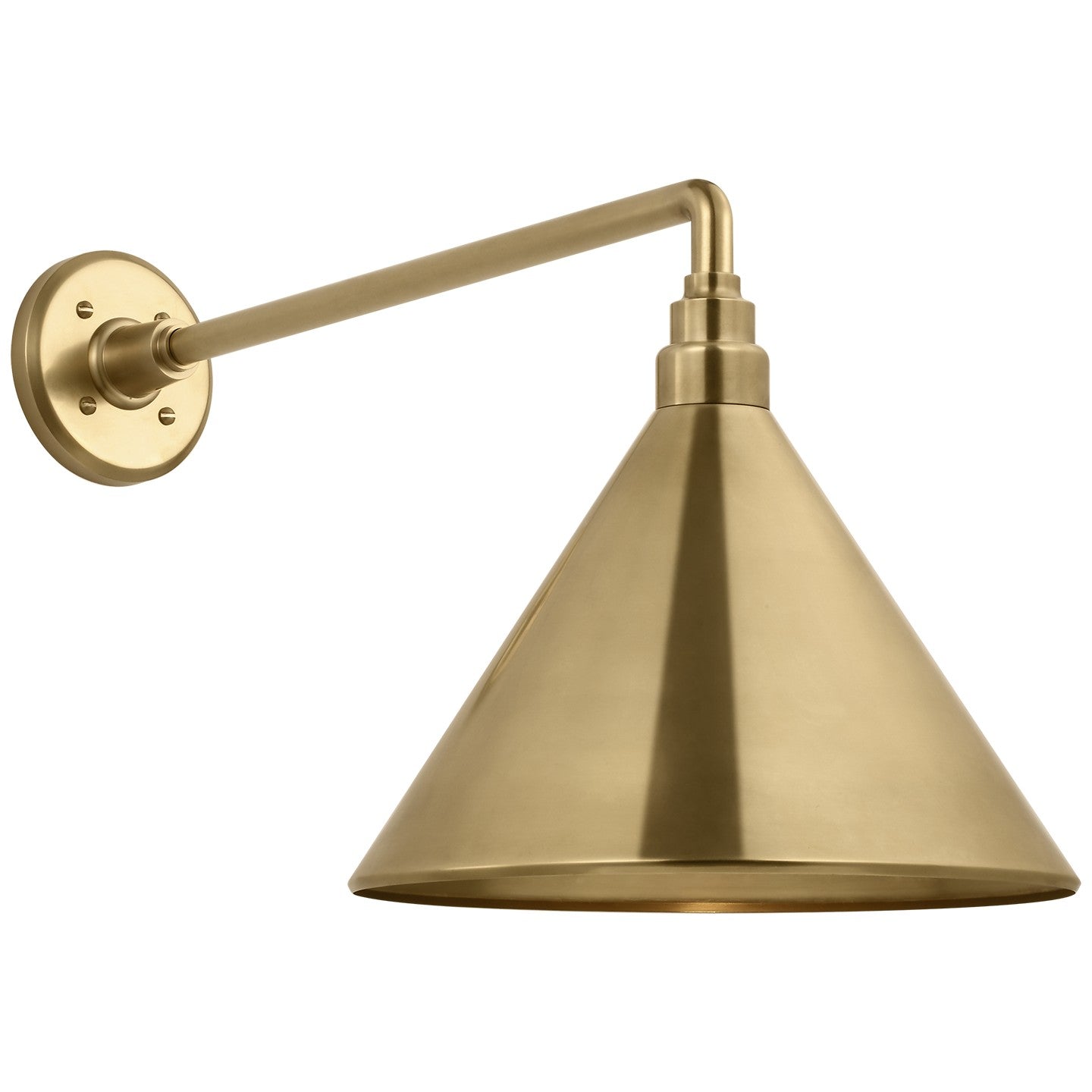 Visual Comfort Signature - TOB 2812HAB/S11-HAB - LED Barn Light - Academy Barn Light - Hand-Rubbed Antique Brass