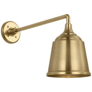 Visual Comfort Signature - TOB 2812HAB/S5-HAB - LED Barn Light - Academy Barn Light - Hand-Rubbed Antique Brass