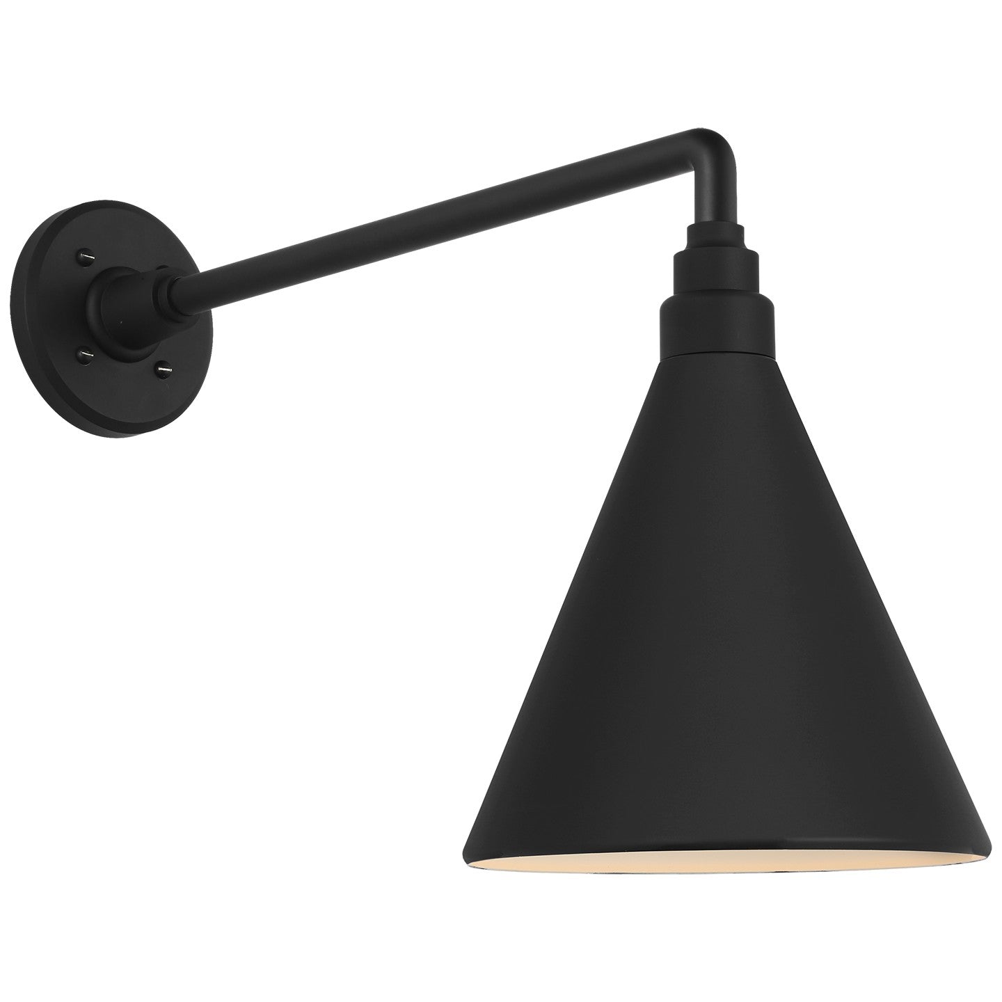 Visual Comfort Signature - TOB 2812MBK/S10-MBK - LED Barn Light - Academy Barn Light - Matte Black