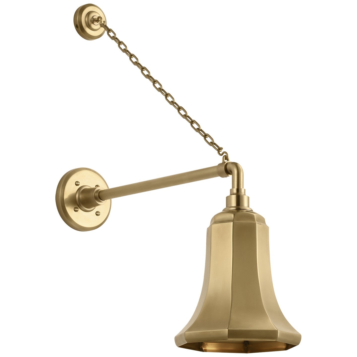 Visual Comfort Signature - TOB 2813HAB/S8-HAB - LED Barn Light - Academy Barn Light - Hand-Rubbed Antique Brass