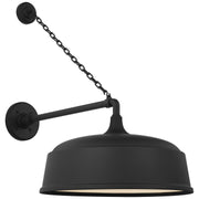 Visual Comfort Signature - TOB 2813MBK/S7-MBK - LED Barn Light - Academy Barn Light - Matte Black