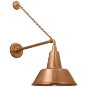Visual Comfort Signature - TOB 2813SC/S1-SC - LED Barn Light - Academy Barn Light - Soft Copper