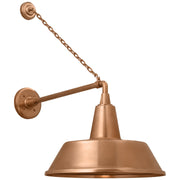 Visual Comfort Signature - TOB 2813SC/S2-SC - LED Barn Light - Academy Barn Light - Soft Copper