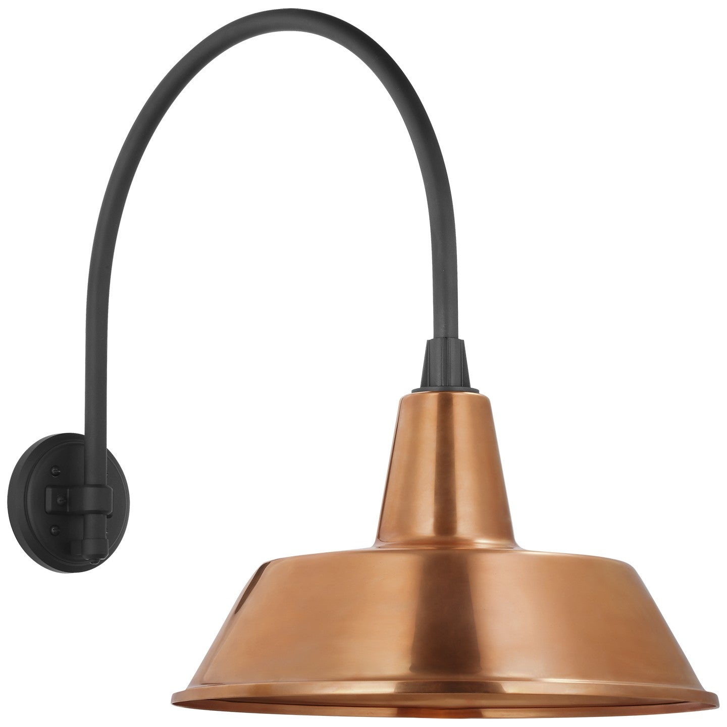 Visual Comfort Signature - TOB 2815MBK/S2-SC - LED Barn Light - Academy Barn Light - Matte Black