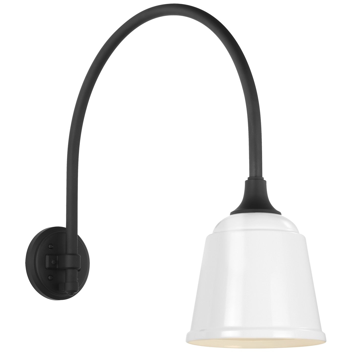 Visual Comfort Signature - TOB 2815MBK/S5-WHT - LED Barn Light - Academy Barn Light - Matte Black