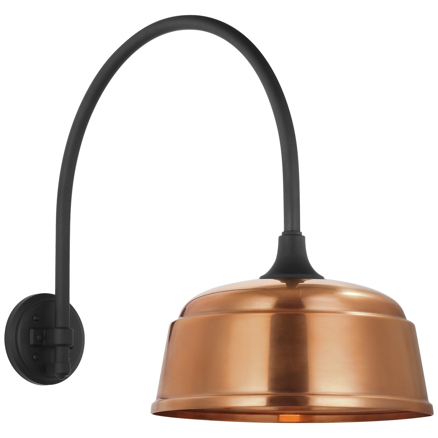 Visual Comfort Signature - TOB 2815MBK/S6-SC - LED Barn Light - Academy Barn Light - Matte Black