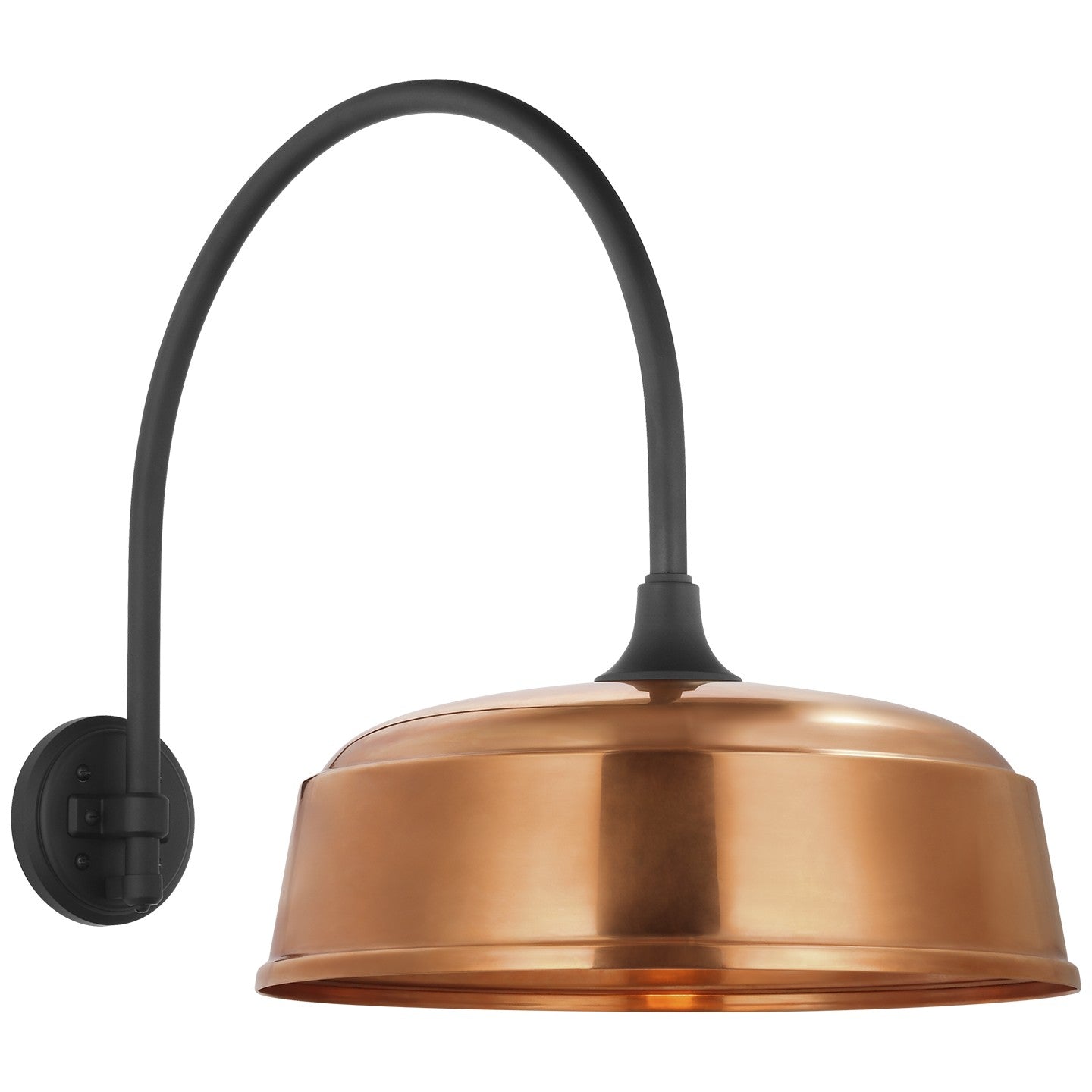 Visual Comfort Signature - TOB 2815MBK/S7-SC - LED Barn Light - Academy Barn Light - Matte Black