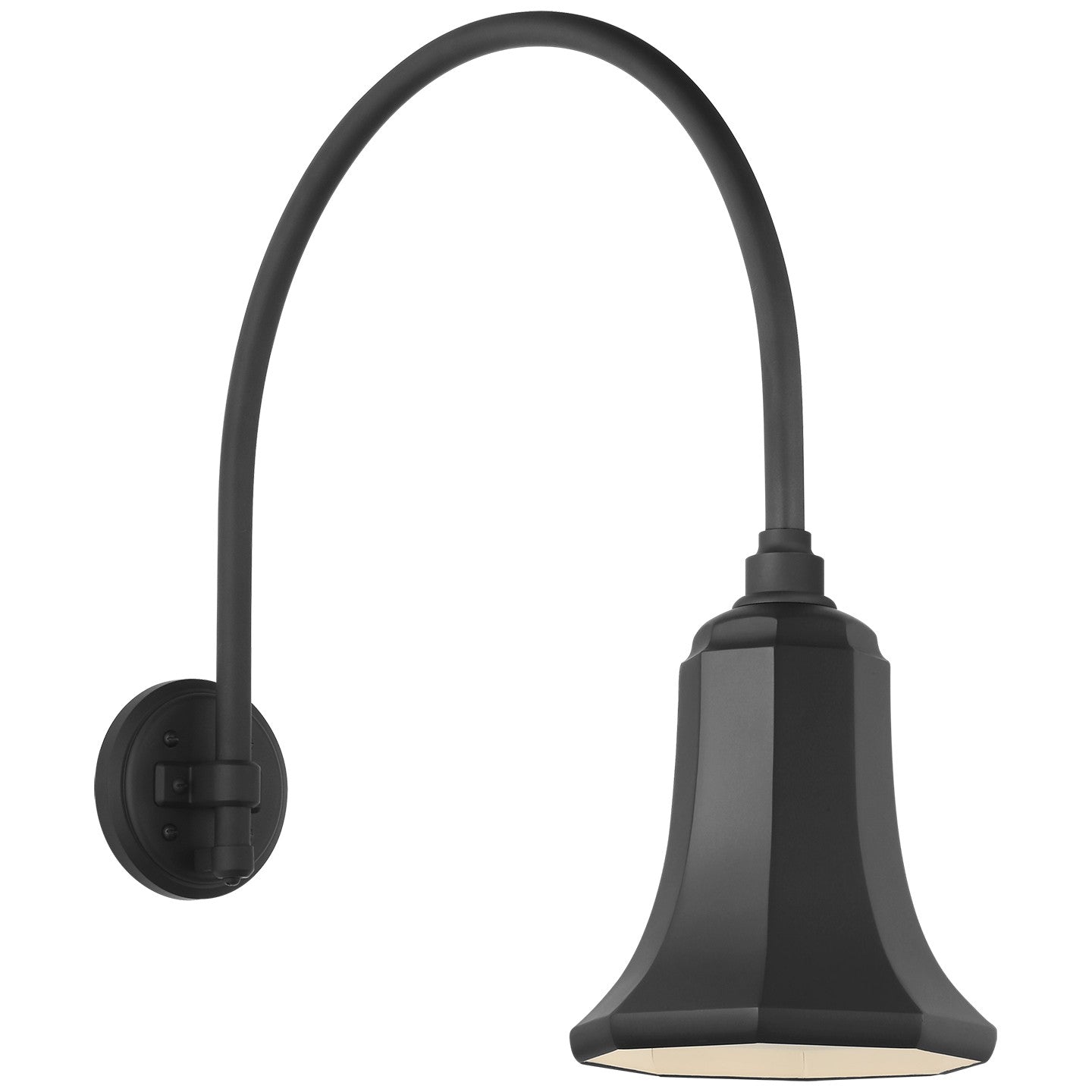 Visual Comfort Signature - TOB 2815MBK/S8-MBK - LED Barn Light - Academy Barn Light - Matte Black