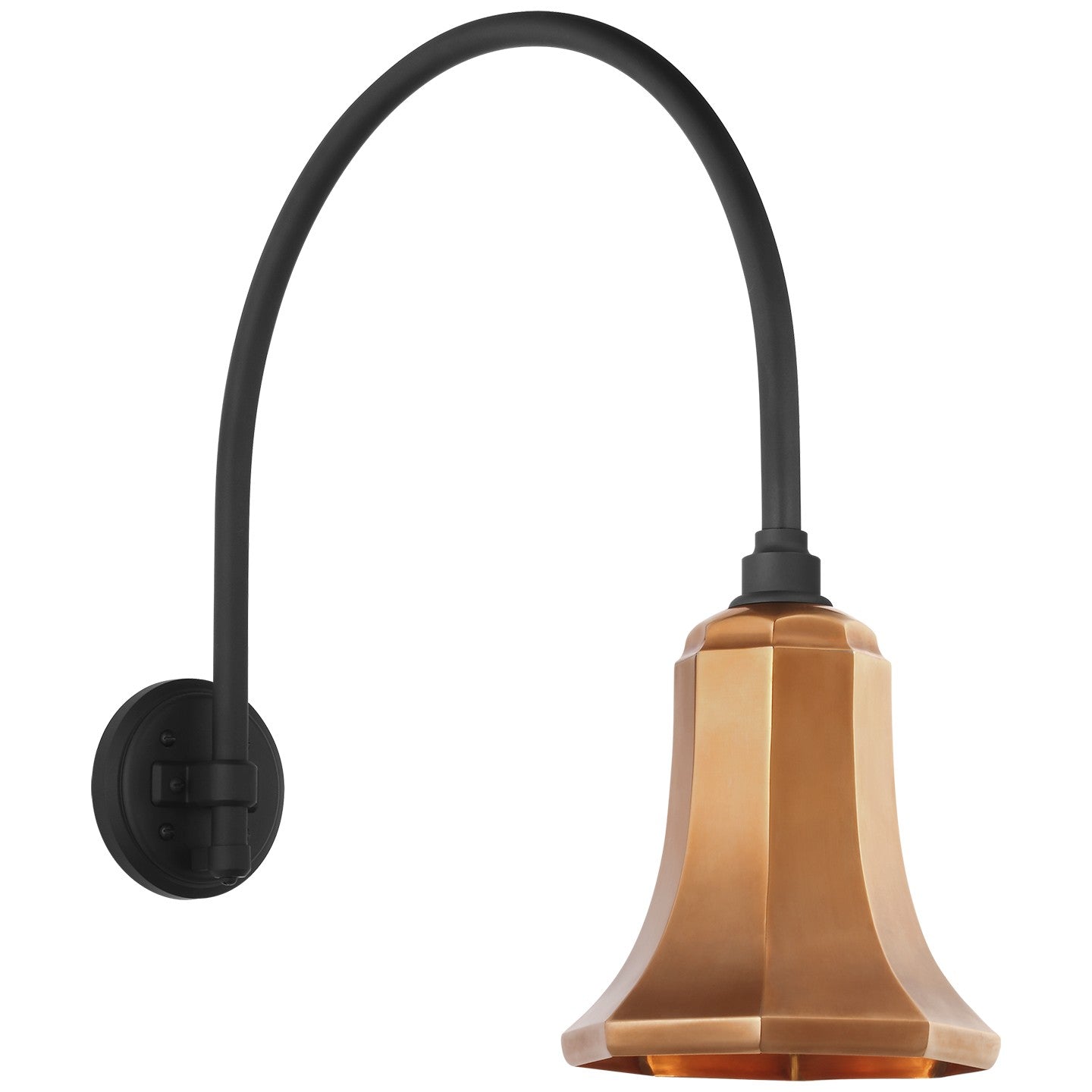 Visual Comfort Signature - TOB 2815MBK/S8-SC - LED Barn Light - Academy Barn Light - Matte Black