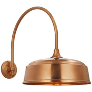 Visual Comfort Signature - TOB 2815SC/S7-SC - LED Barn Light - Academy Barn Light - Soft Copper