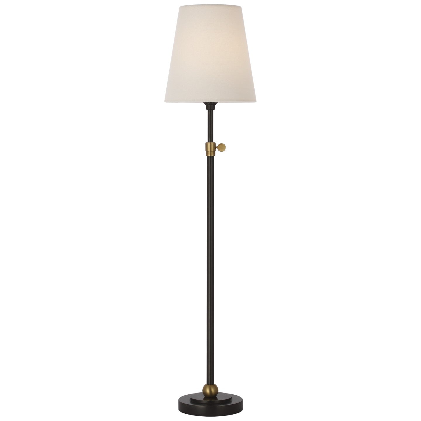 Visual Comfort Signature - TOB 3107BZ/HAB-L-CL - LED Table Lamp - Bryant - Bronze and Hand-Rubbed Antique Brass