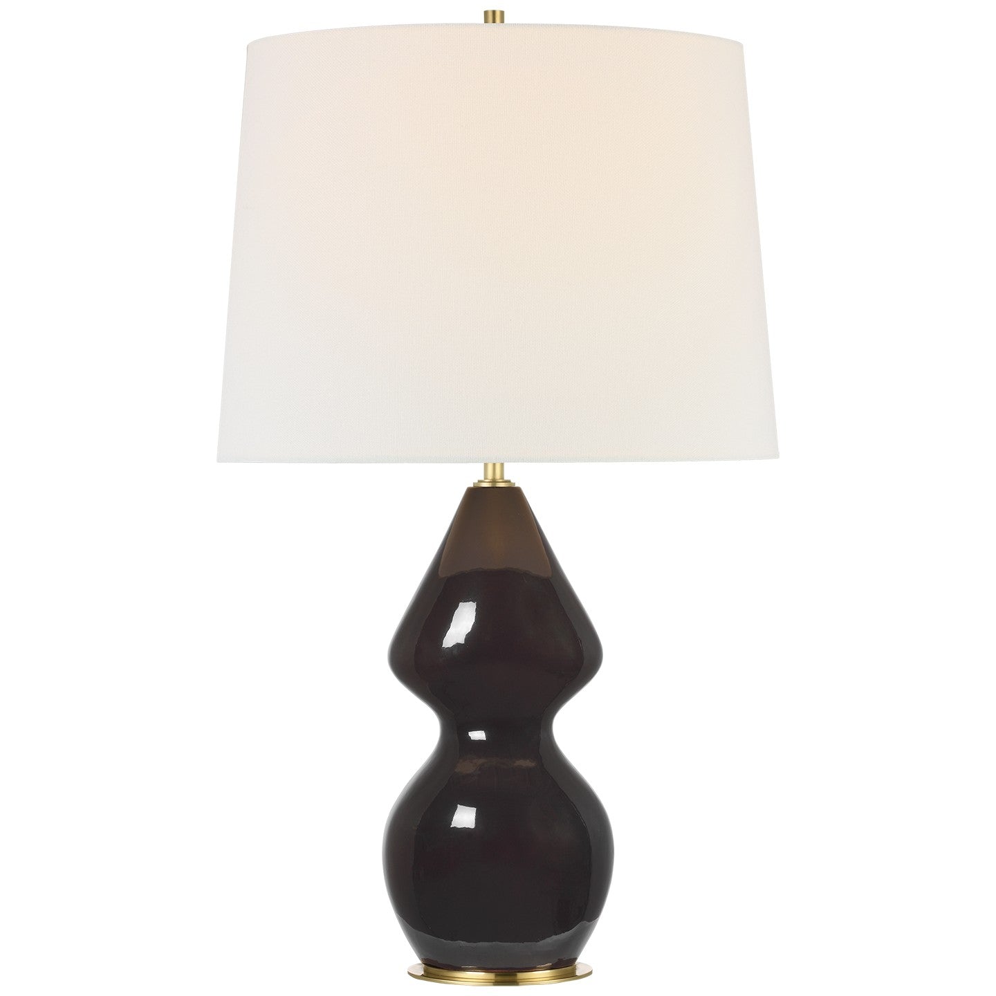 Visual Comfort Signature - TOB 3622BCV-L - LED Table Lamp - Noppon - Black Caviar