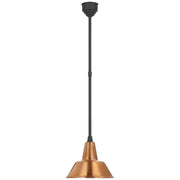 Visual Comfort Signature - TOB 5802MBK-SC - LED Pendant - Academy Barn Light - Matte Black