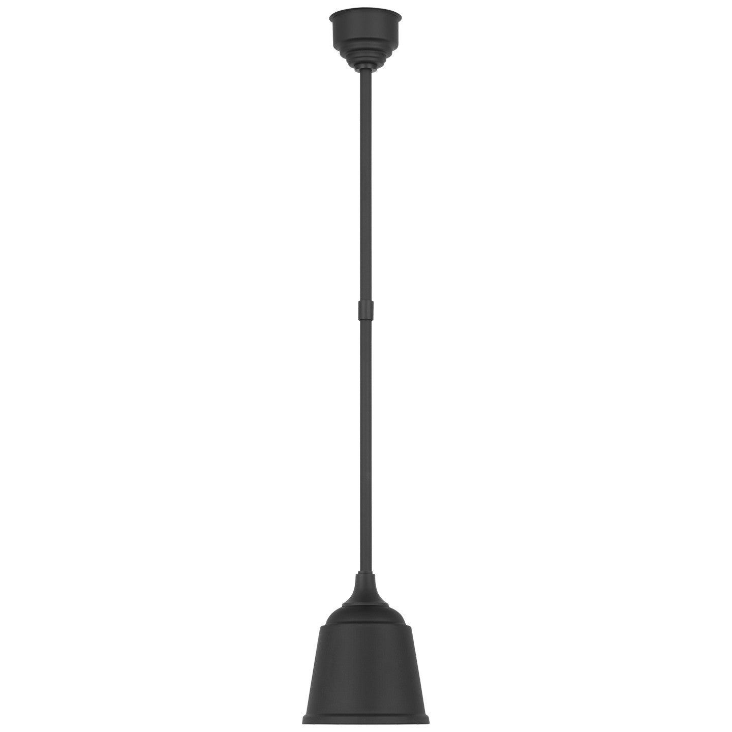 Visual Comfort Signature - TOB 5810MBK-MBK - LED Pendant - Academy Barn Light - Matte Black