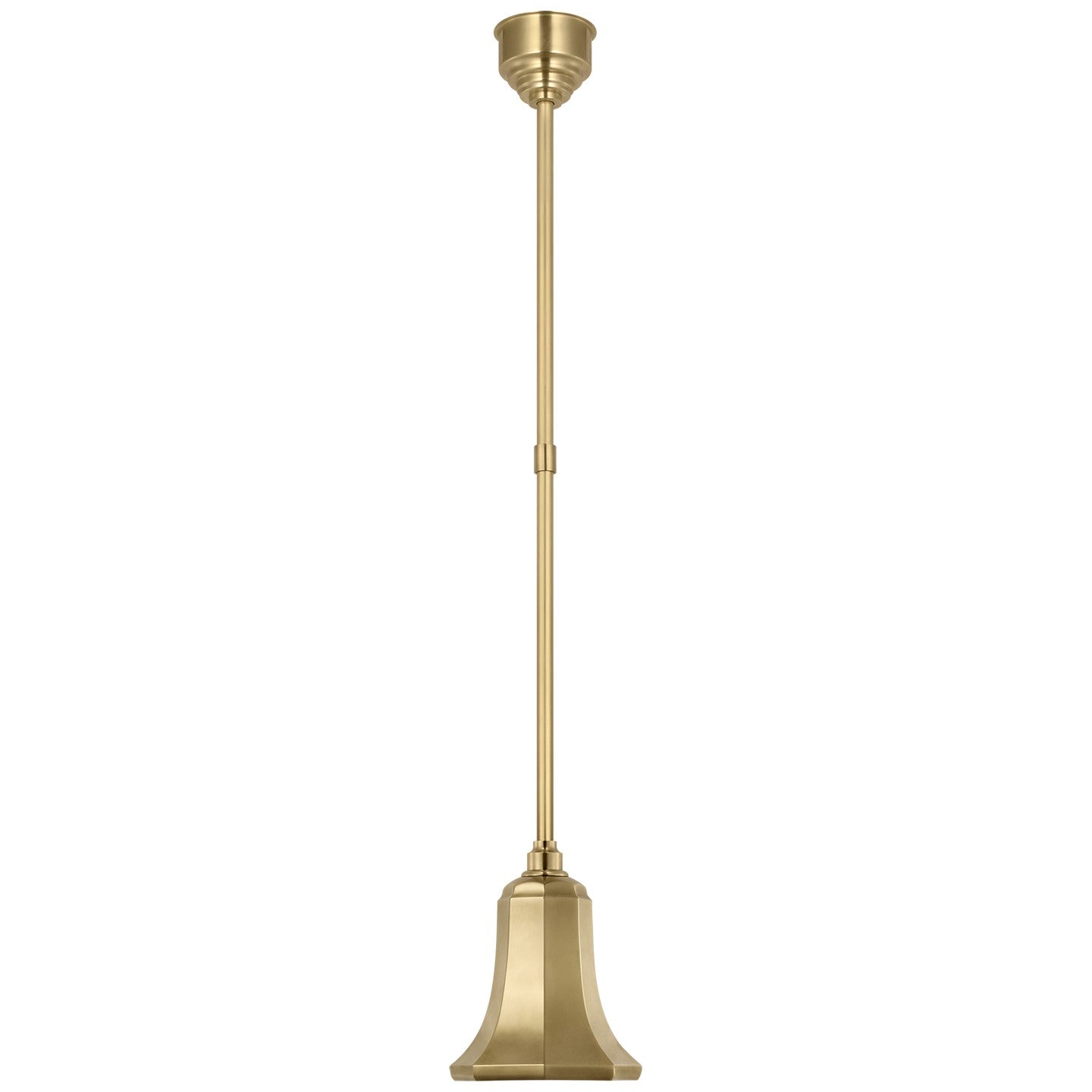 Visual Comfort Signature - TOB 5815HAB-HAB - LED Pendant - Academy Barn Light - Hand-Rubbed Antique Brass