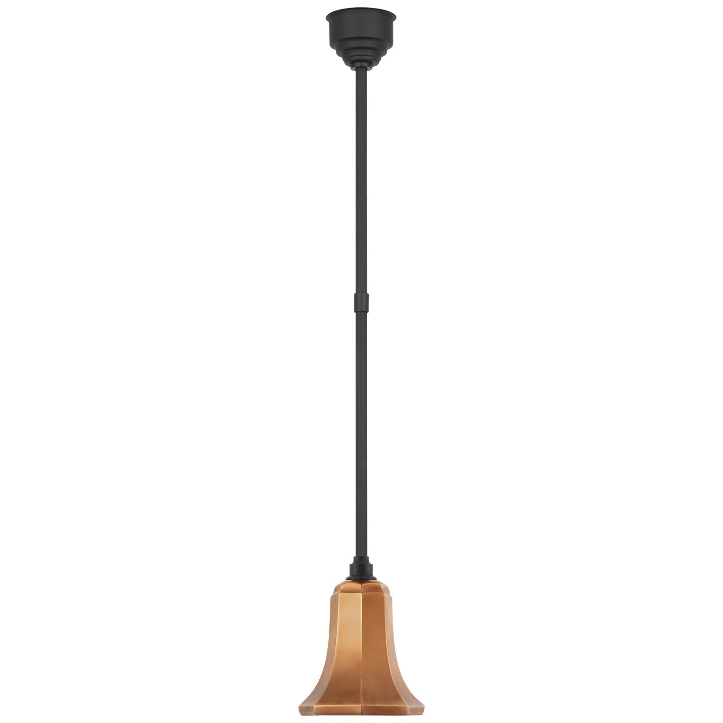 Visual Comfort Signature - TOB 5815MBK-SC - LED Pendant - Academy Barn Light - Matte Black