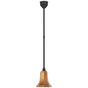 Visual Comfort Signature - TOB 5815MBK-SC - LED Pendant - Academy Barn Light - Matte Black