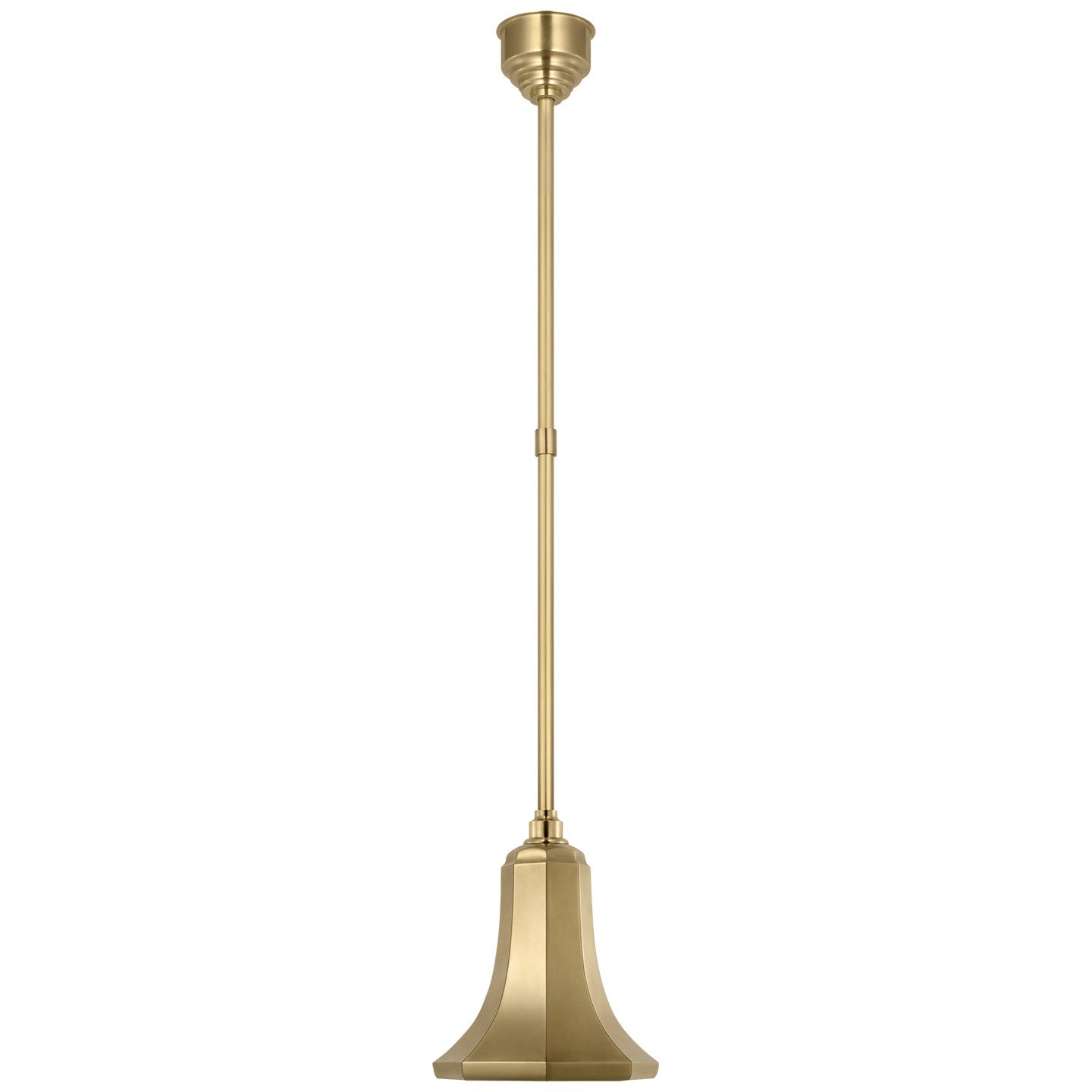 Visual Comfort Signature - TOB 5816HAB-HAB - LED Pendant - Academy Barn Light - Hand-Rubbed Antique Brass