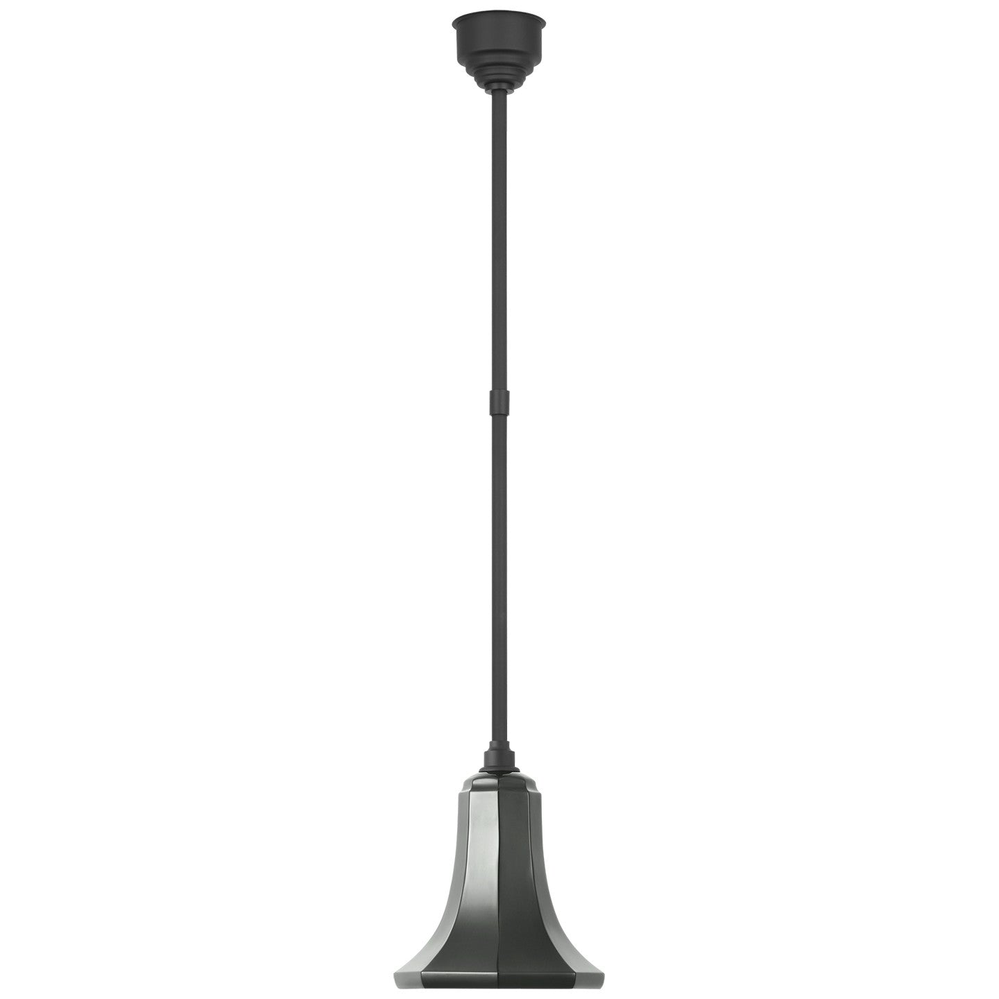 Visual Comfort Signature - TOB 5816MBK-G - LED Pendant - Academy Barn Light - Matte Black