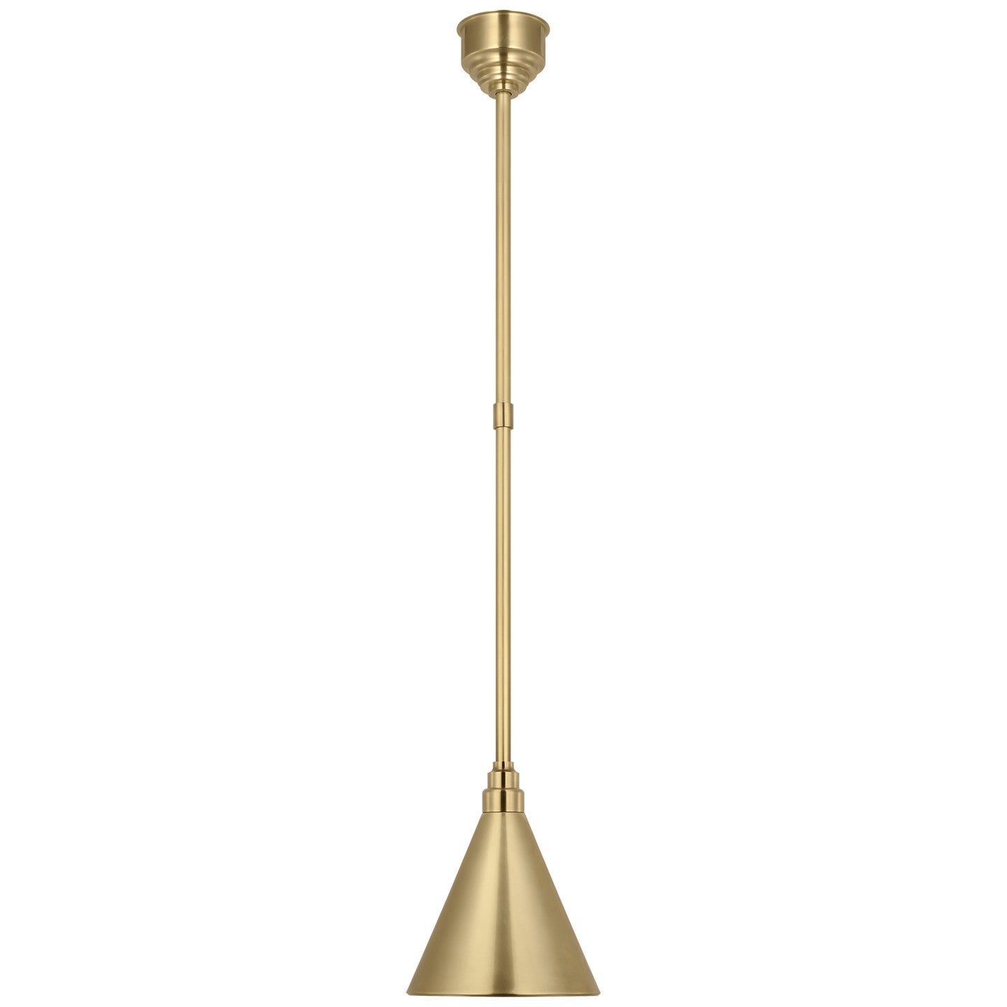 Visual Comfort Signature - TOB 5818HAB-HAB - LED Pendant - Academy Barn Light - Hand-Rubbed Antique Brass