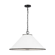 Visual Comfort Studio - AP1283AI - Three Light Pendant - Aldric - Aged Iron