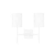 Visual Comfort Studio - BW1012MWT - Two Light Wall Sconce - Key - Matte White