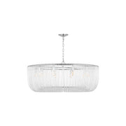 Visual Comfort Studio - CP14710PN - Ten Light Pendant - Pierce - Polished Nickel