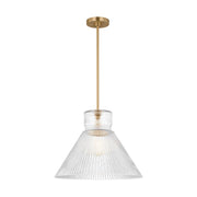 Visual Comfort Studio - DJP1201SB - One Light Pendant - Liouet - Satin Brass
