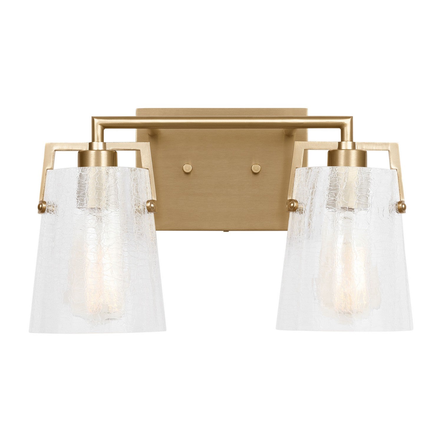 Visual Comfort Studio - DJV1032SBCKG - Two Light Vanity - Crofton - Satin Brass