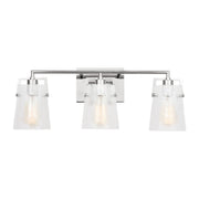 Visual Comfort Studio - DJV1033CHCKG - Three Light Vanity - Crofton - Chrome