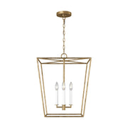 Visual Comfort Studio - EC1344CDG - Four Light Lantern - Viota - Casted Gild