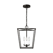 Visual Comfort Studio - EC1353AI - Three Light Lantern - Viota - Aged Iron