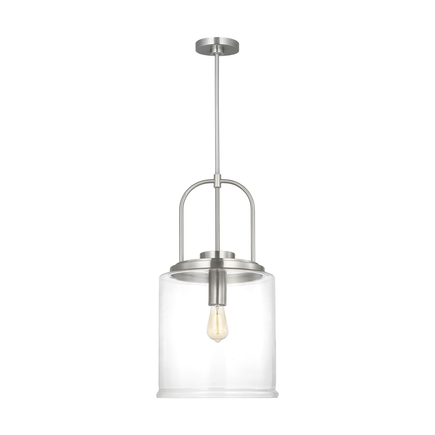 Visual Comfort Studio - GLP1051BS - One Light Pendant - Anders - Brushed Nickel