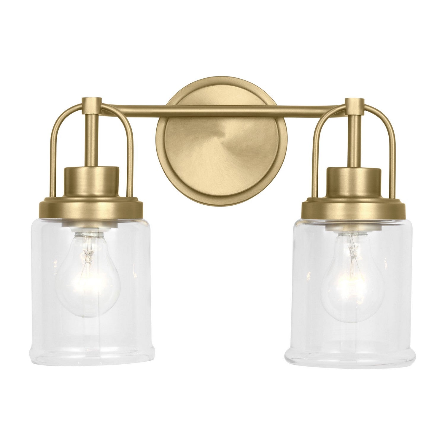 Visual Comfort Studio - GLV1072SB - Two Light Vanity - Anders - Satin Brass