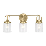 Visual Comfort Studio - GLV1073SB - Three Light Vanity - Anders - Satin Brass