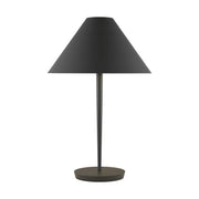 Visual Comfort Studio - KT1461MCB - One Light Table Lamp - Contra - Matte Charcoal Black